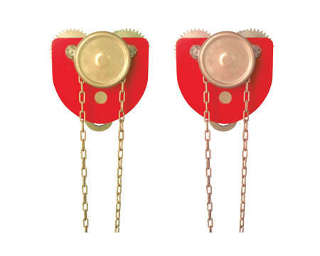 防爆手拉單軌行車